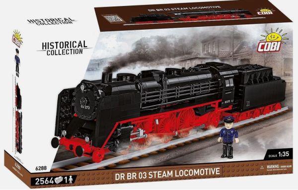 COB6288 - Locomotora de vapor DR BR 03 - 2564 piezas Piezas - 1