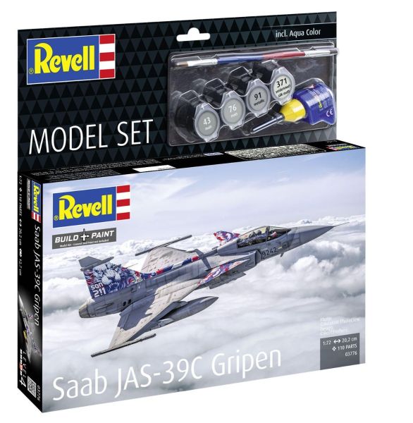 REV63776 - Set de maquetas - SAAB JAS-39C Gripen - Para armar y pintar - 1