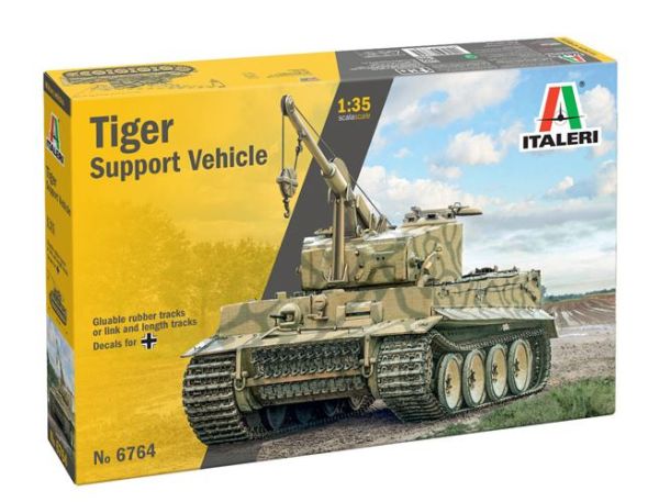 ITA6764 - Vehículo de apoyo militar Tiger para ensamblar y pintar - 1