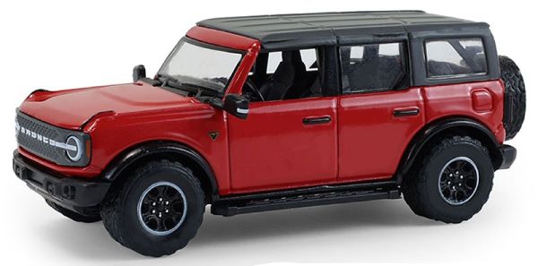 GREEN68070-C - FORD Bronco 2024 rojo de la serie SHOWROOM FLOOR en blíster - 1