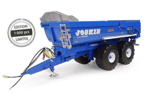 UH6818 - Remolque JOSKIN trans-KTP 22/50 de 2 ejes, azul - Edición limitada de 1000 unidades. - 1