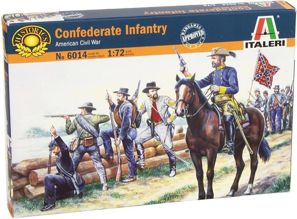 ITA6014 - Tropas confederadas para pintar - 1