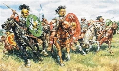 ITA6028 - Caballería romana 1 cen. BC para pintar - 1