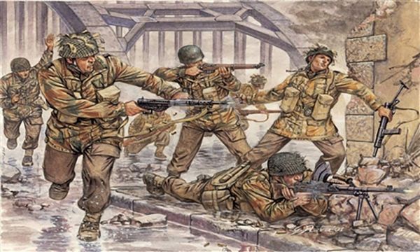 ITA6034 - Paracaidistas británicos para pintar - 1