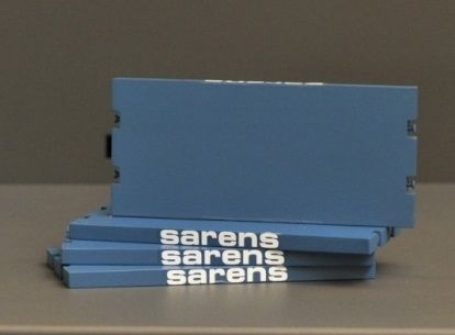 YCC604-5 - 4 placas de carretera - 11 x 5 cm - RAL5009 SARENS - 1