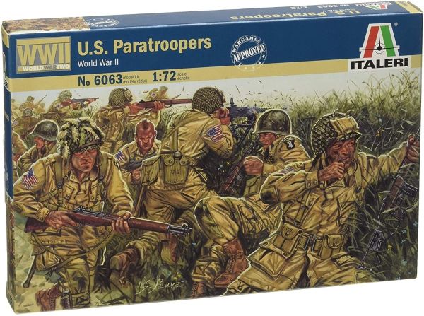 ITA6063 - Paracaidistas alemanes para pintar - 1