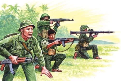 ITA6079 - Vietcong para pintar - 1