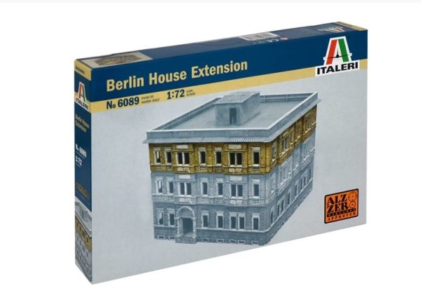 ITA6089 - Ampliación de la segunda guerra mundial de la casa de Berlín para montar y pintar - 1