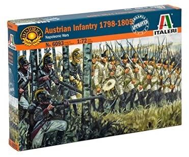 ITA6093 - infantería austriaca 1798-1805 para pintar - 1