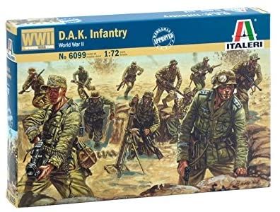 ITA6099 - Infantería DAK pintable - 1