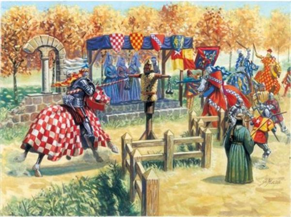ITA6109 - Reto medieval para montar y pintar - 1