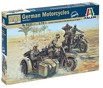 ITA6121 - Motos Alemanas para montar y pintar - 1