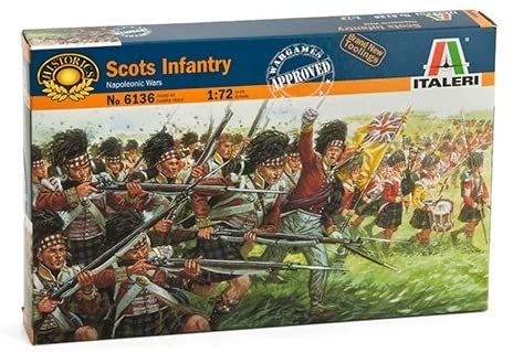 ITA6136 - Infantería escocesa pintable - 1