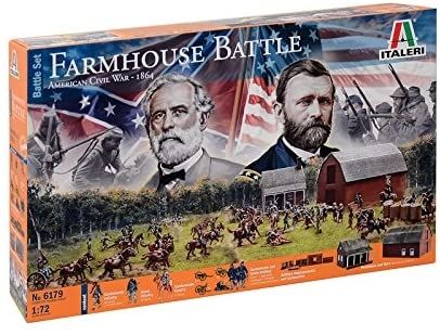 ITA6179 - Farm Battle - American Civil War 1864 - Juego de batalla de construcción y pintura - 1