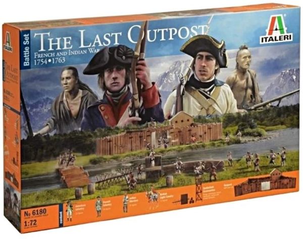 ITA6180 - The Last Exit 1754-1763 French and Indian War - Juego de batalla para construir y pintar - 1