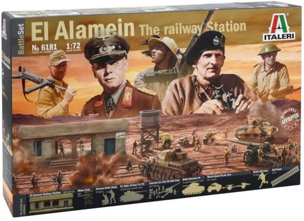 ITA6181 - Guerra de El Alamein - Set de Batalla para montar y pintar - 1