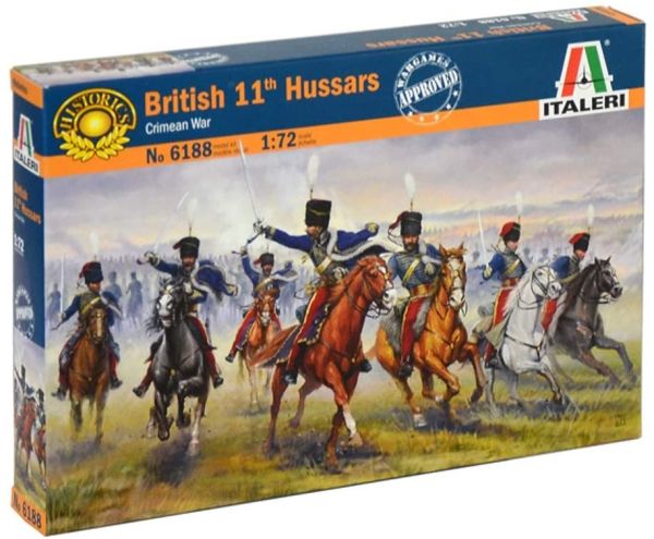 ITA6188 - 11.º de Húsares Británicos para montar y pintar - 1