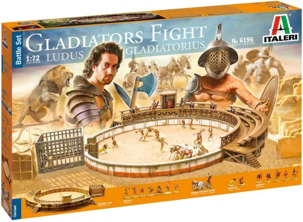 ITA6196 - Arena y Gladiadores para armar y pintar - 1
