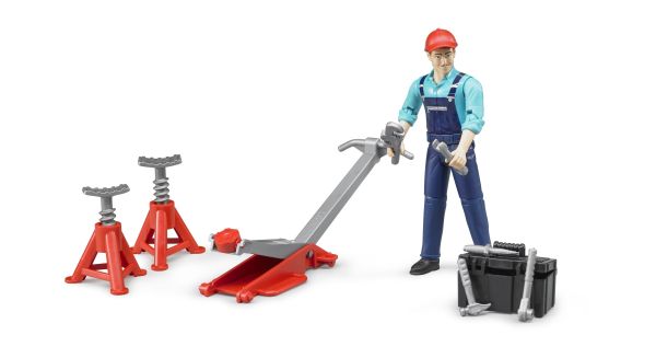 BRU62100 - Mecánico Con herramientas de taller Escala: 1/16 - 1