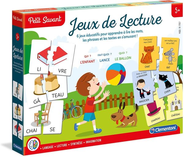 CLE62550 - Petit Savant – Juegos de lectura - 1