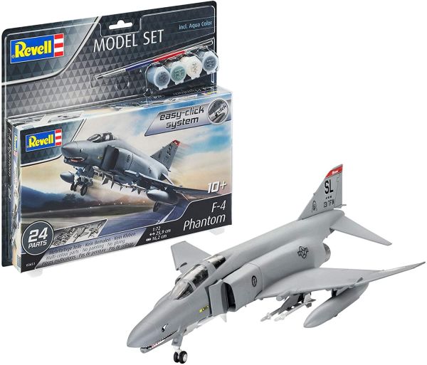 REV63651 - Model Set Avión F-4E Phantom con pintura para montar - 1