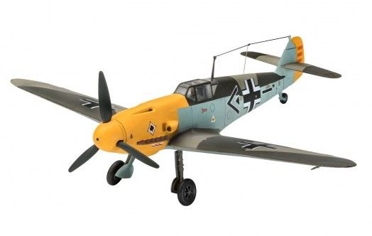 REV63893 - Model Set - Avión Messerschmitt Bf109 F-2 con pintura para montar - 1