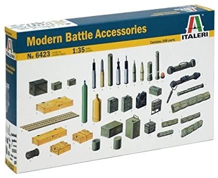 ITA6423 - Modernos accesorios de combate para montar y pintar. - 1