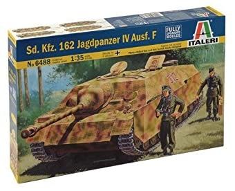 ITA6488 - Tanque Sd.Kfz.162 Jagdpanzer IV Ausf.F para montar y pintar - 1
