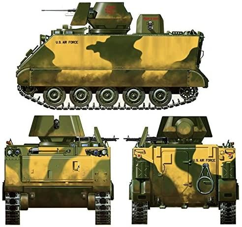 ITA6506 - Tanque M113 ACAV construible y pintable con cañón sin retroceso de 106 mm - 1