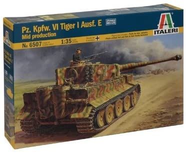 ITA6507 - Tanque Pz.Kpfw.VI Tiger I Ausf.E de producción media para ensamblar - 1