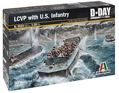 ITA6524 - LCVP con US Infantry para montar y pintar - 1