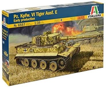 ITA6557 - tanque PZ. KPFW. VI TIGRE AUSF. ES para montar y pintar - 1