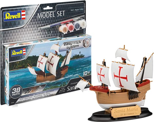 REV65660 - Maqueta set Santa Maria con pintura para montar - 1