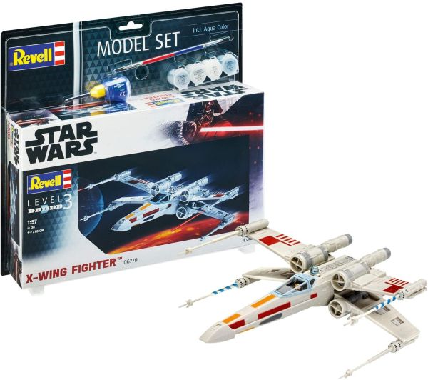 REV66779 - Set de maquetas X-wing Fighter con pintura para montar - 1