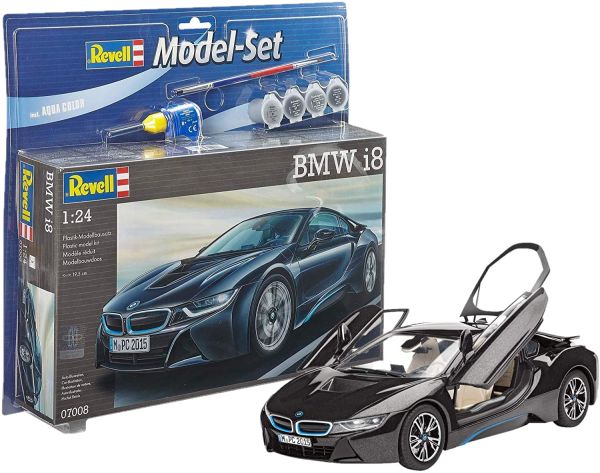 REV67008 - Model Set BMW i8 con pintura para montar - 1