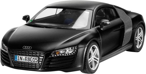 REV67057 - Maqueta set AUDI R8 con pintura para montar - 1