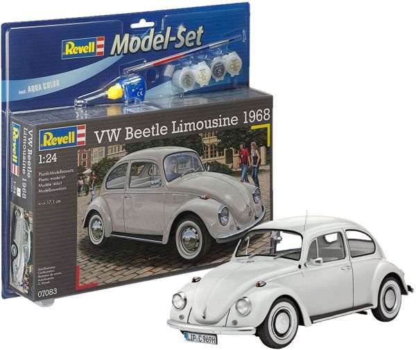 REV67083 - Maqueta de VOLKSWAGEN Escarabajo 1968 con pintura para montar - 1