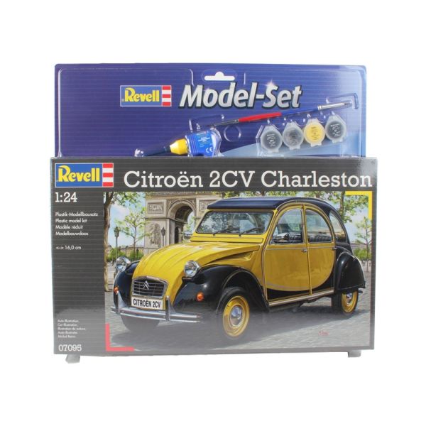 REV67095 - Maqueta set CITROEN 2cv con pintura para montar - 1
