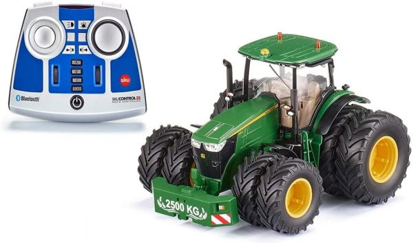 SIK6736 - JOHN DEERE 7290R ruedas gemelas Radiocontrol con mando a distancia Bluetooth - 1