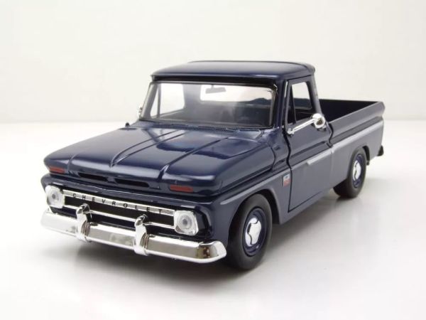 MMX73355BLEU - CHEVROLET C-10 Fleetside pickup 1966 Azul Noche - 1