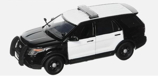 MMX76988NOIR - FORD Police Interceptor Utility 2022 Negro y blanco - 1