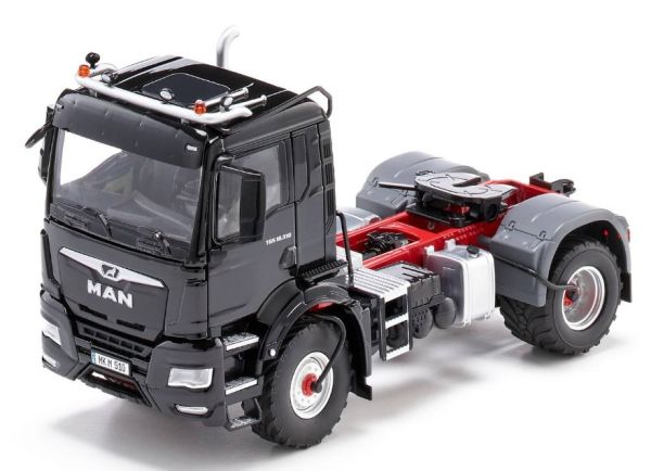 WIK77651 - MAN TGS 18.510 4x4 BL Negro - 1