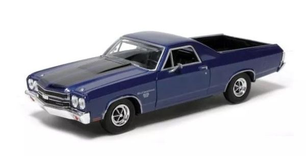 MMX79347BLEU - CHEVROLET 1970 El Camino SS 396 Azul - 1