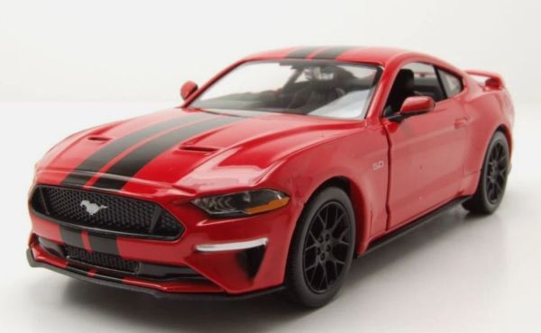 MMX79352ROUGE - FORD Mustang GT 2018 rojo - 1