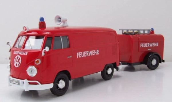 MMX79671 - VOLKSWAGEN Tipo 1 de bomberos con remolque - 1