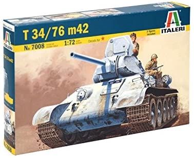 ITA7008 - Cisterna T34/76 m42 para montar y pintar - 1