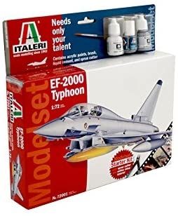ITA72001 - EF-2000 TYPHOON Starter Kit para montar y pintar - 1