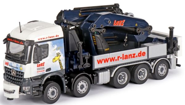 CON78224/0 - MERCEDES BENZ Arocs 10x4 con grúa de descarga PALFINGER PK 200002L LANZ - 1