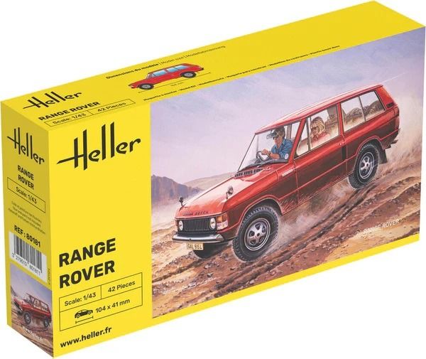 HEL80181 - RANGE Rover para montar y pintar - 1