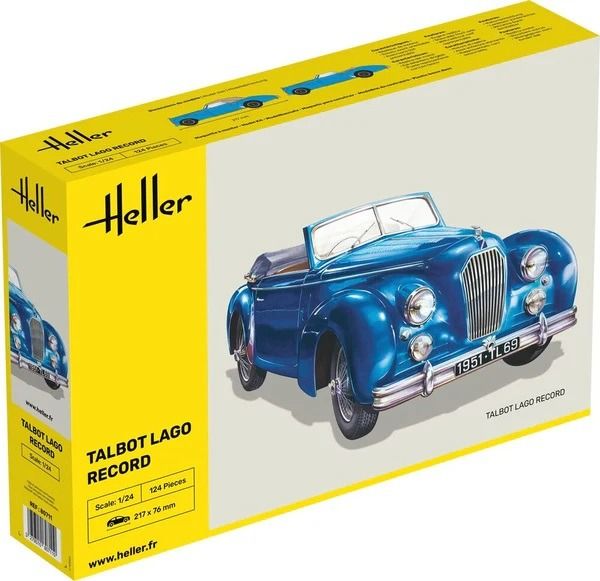 HEL80711 - TALBOT Lago Record para armar y pintar - 1